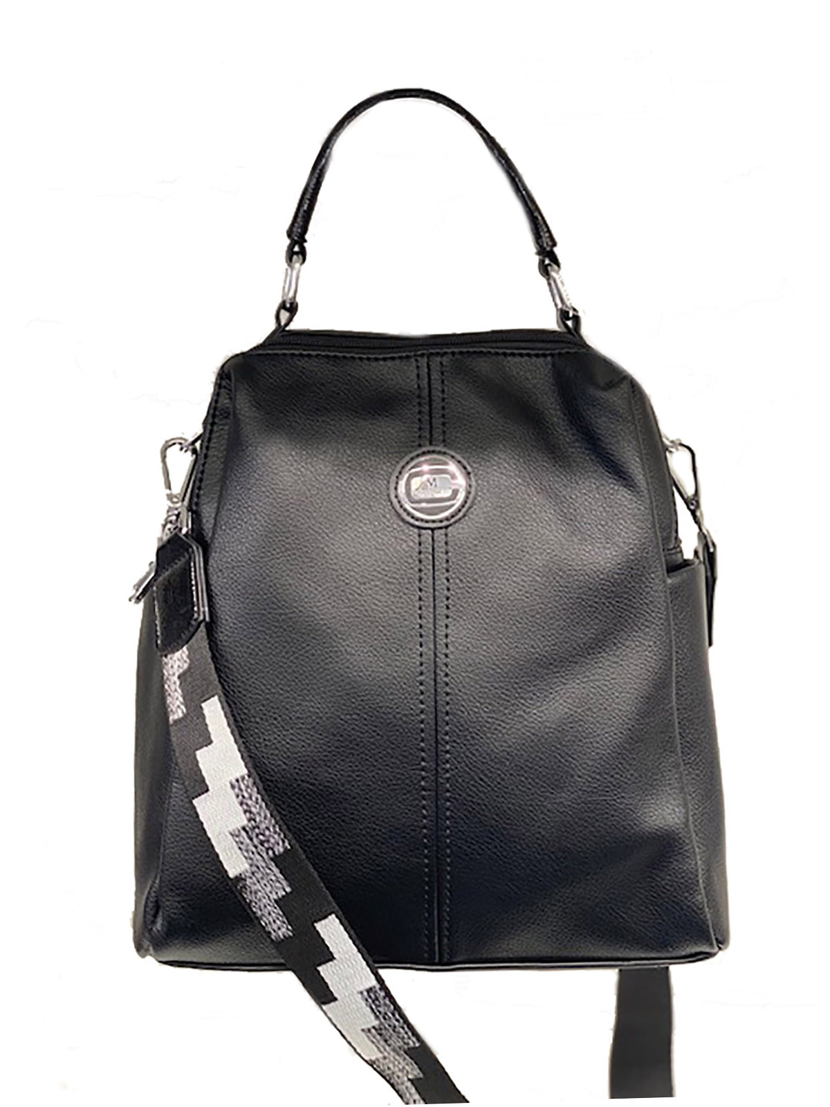 Valle Mitto сумка-рюкзак жен арт.87176 Black
